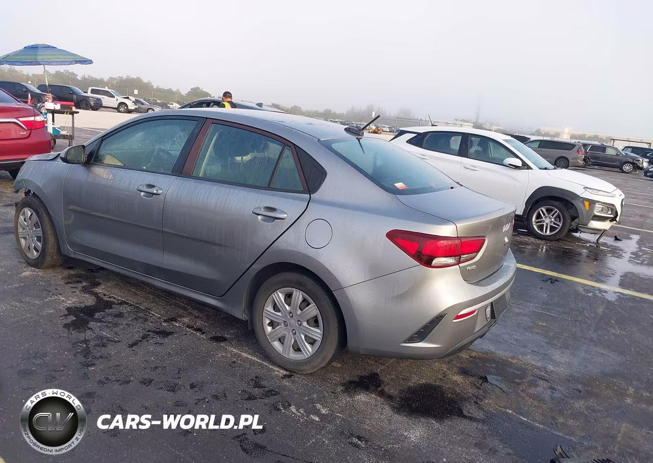 2022 Kia Rio S VIN:3KPA24AD3NE450652 - 3