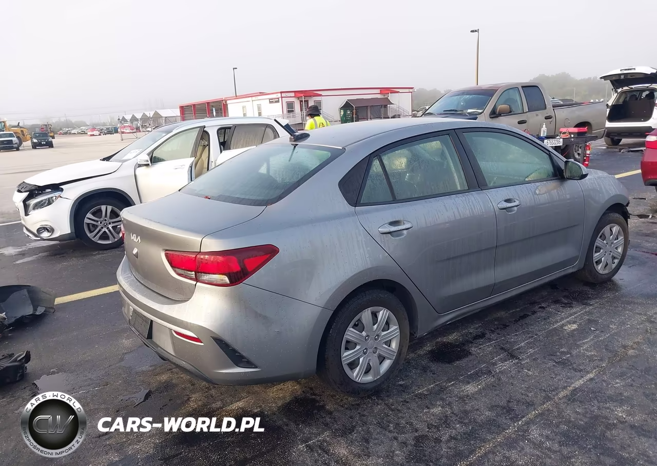 2022 Kia Rio S VIN:3KPA24AD3NE450652 - 4