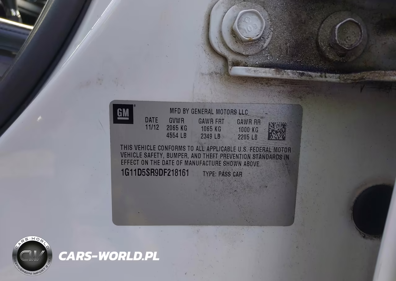 2013 Chevrolet Malibu Eco VIN:1G11D5SR9DF218161 - 9