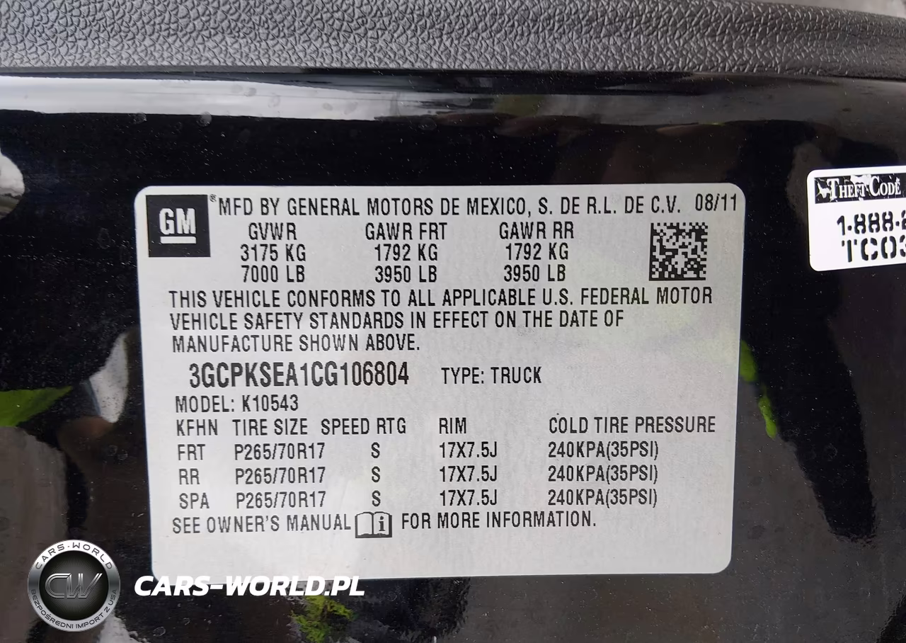 2012 Chevrolet Silverado 1500 Lt VIN:3GCPKSEA1CG106804 - 9