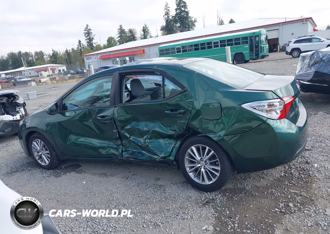 2015 Toyota Corolla Le Plus VIN:2T1BURHE0FC348462 - 14