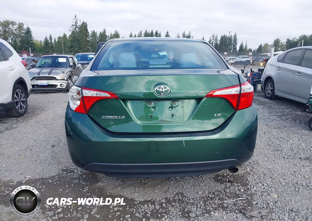 2015 Toyota Corolla Le Plus VIN:2T1BURHE0FC348462 - 16