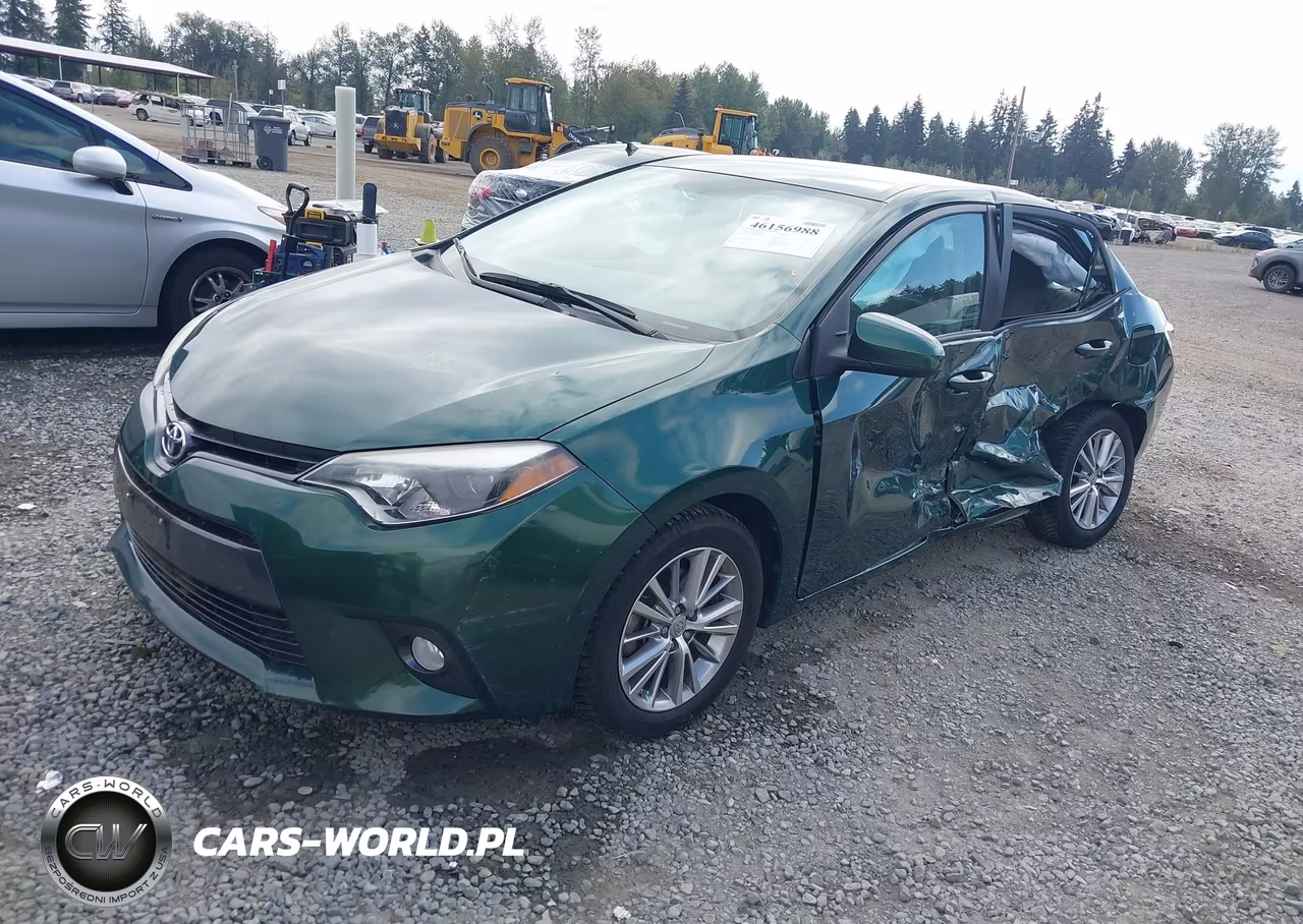 2015 Toyota Corolla Le Plus VIN:2T1BURHE0FC348462 - 2