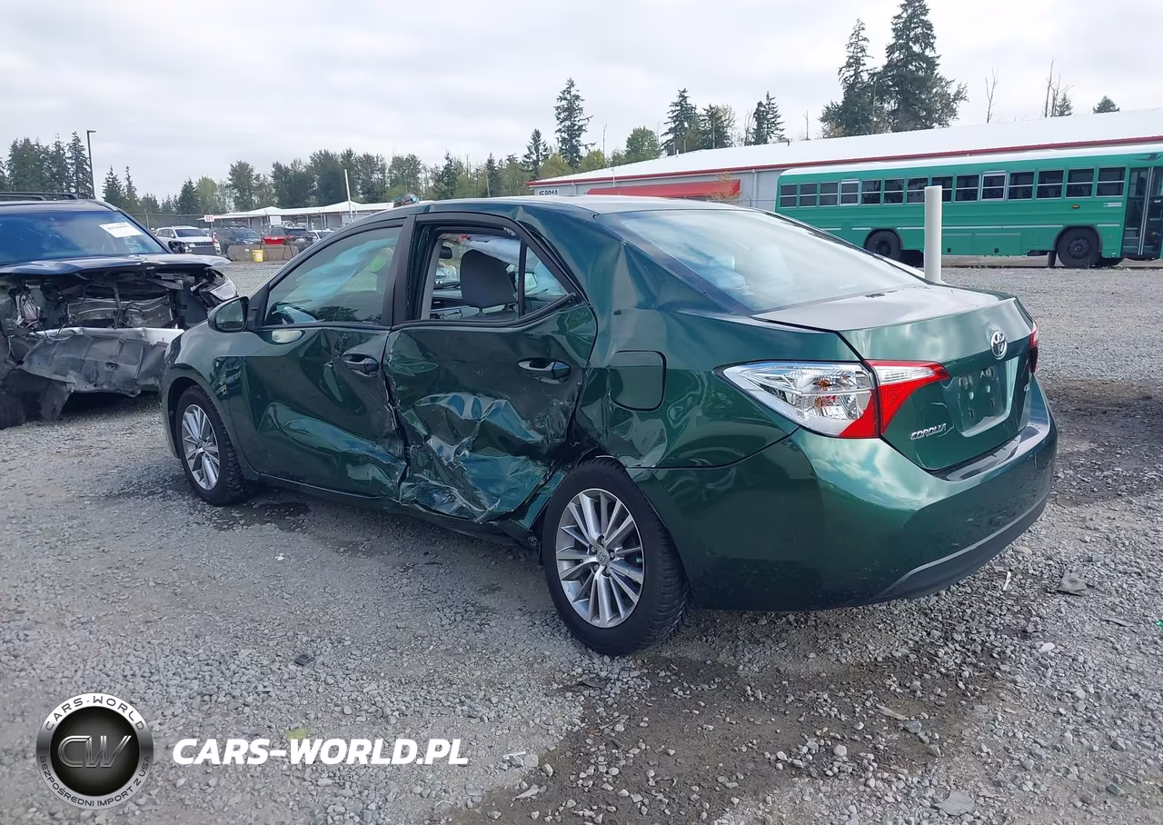 2015 Toyota Corolla Le Plus VIN:2T1BURHE0FC348462 - 3