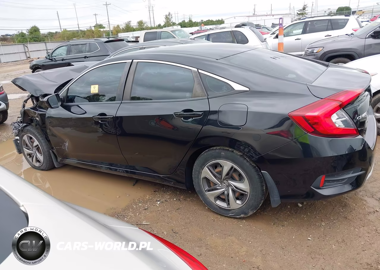 2019 Honda Civic Lx VIN:2HGFC2F61KH574292 - 13