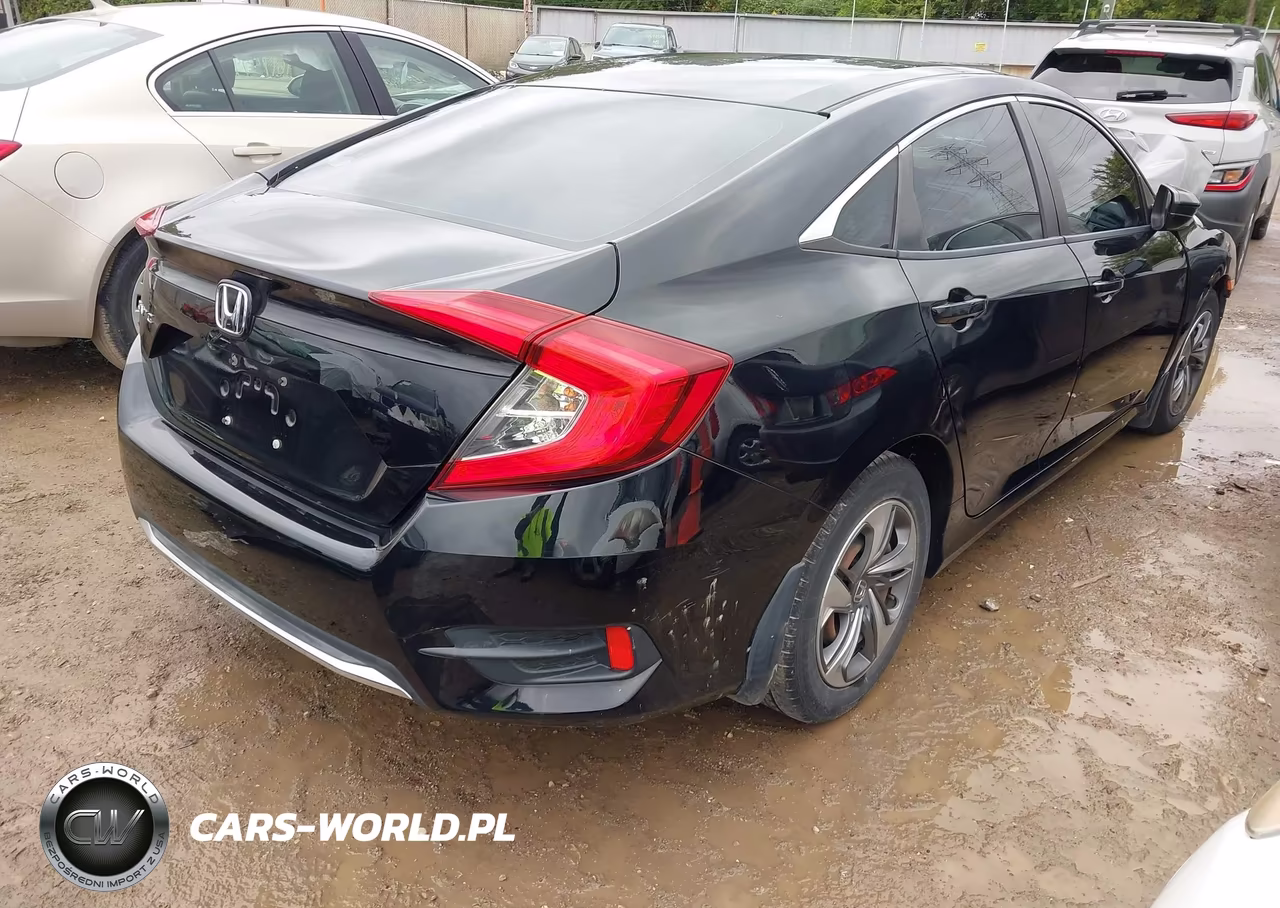 2019 Honda Civic Lx VIN:2HGFC2F61KH574292 - 4
