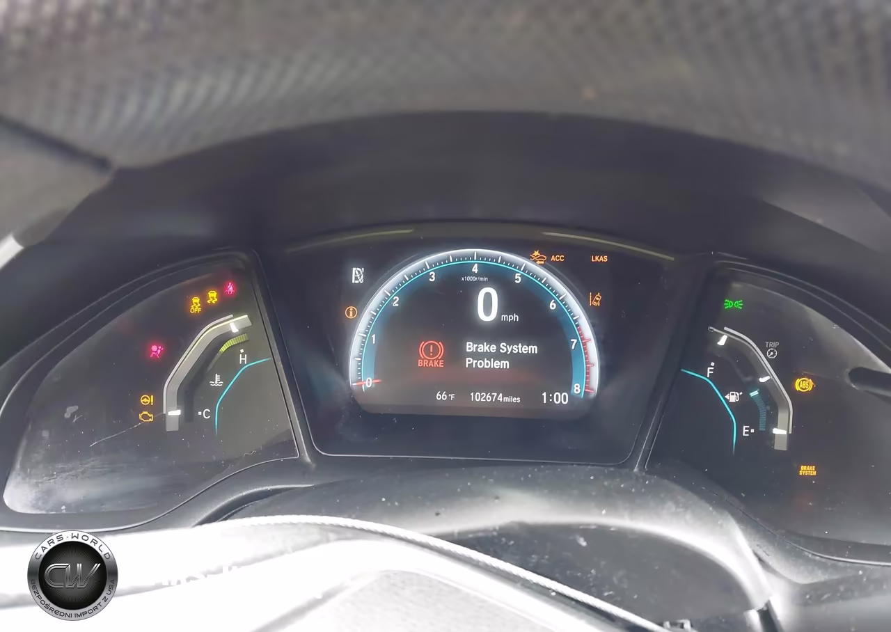 2019 Honda Civic Lx VIN:2HGFC2F61KH574292 - 7