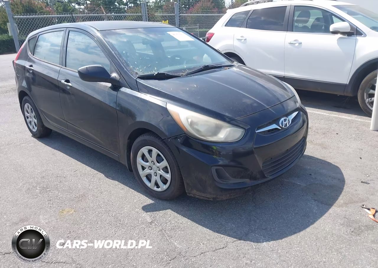 2014 Hyundai Accent Gs VIN:KMHCT5AE2EU165703 - 1