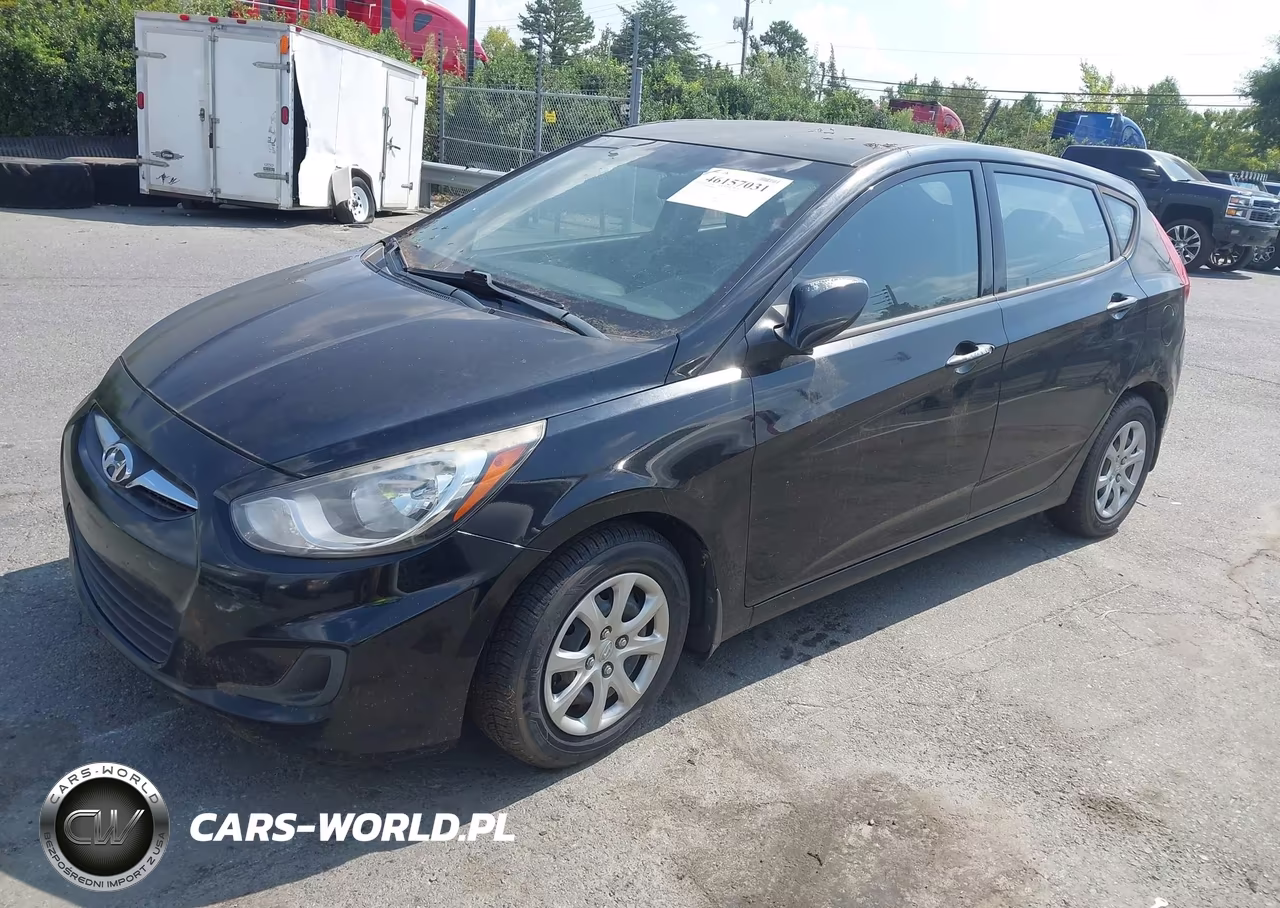 2014 Hyundai Accent Gs VIN:KMHCT5AE2EU165703 - 2
