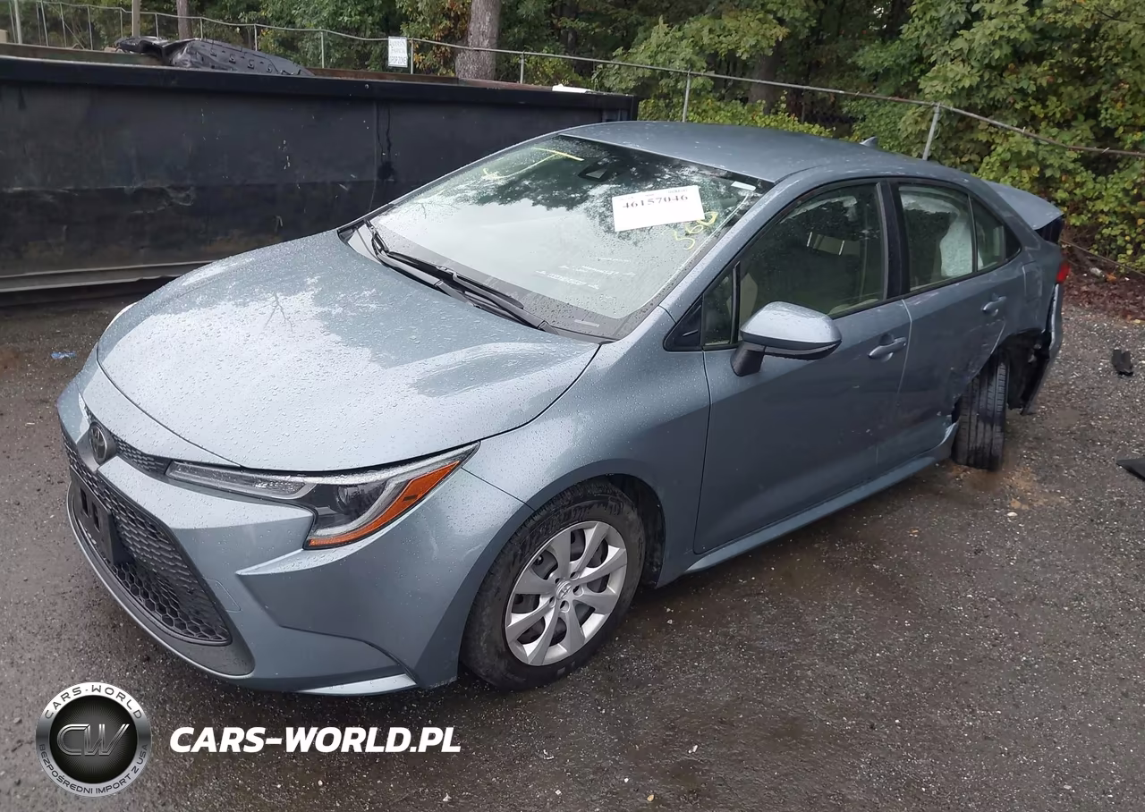 2020 Toyota Corolla Le VIN:JTDEPRAE8LJ074250 - 2