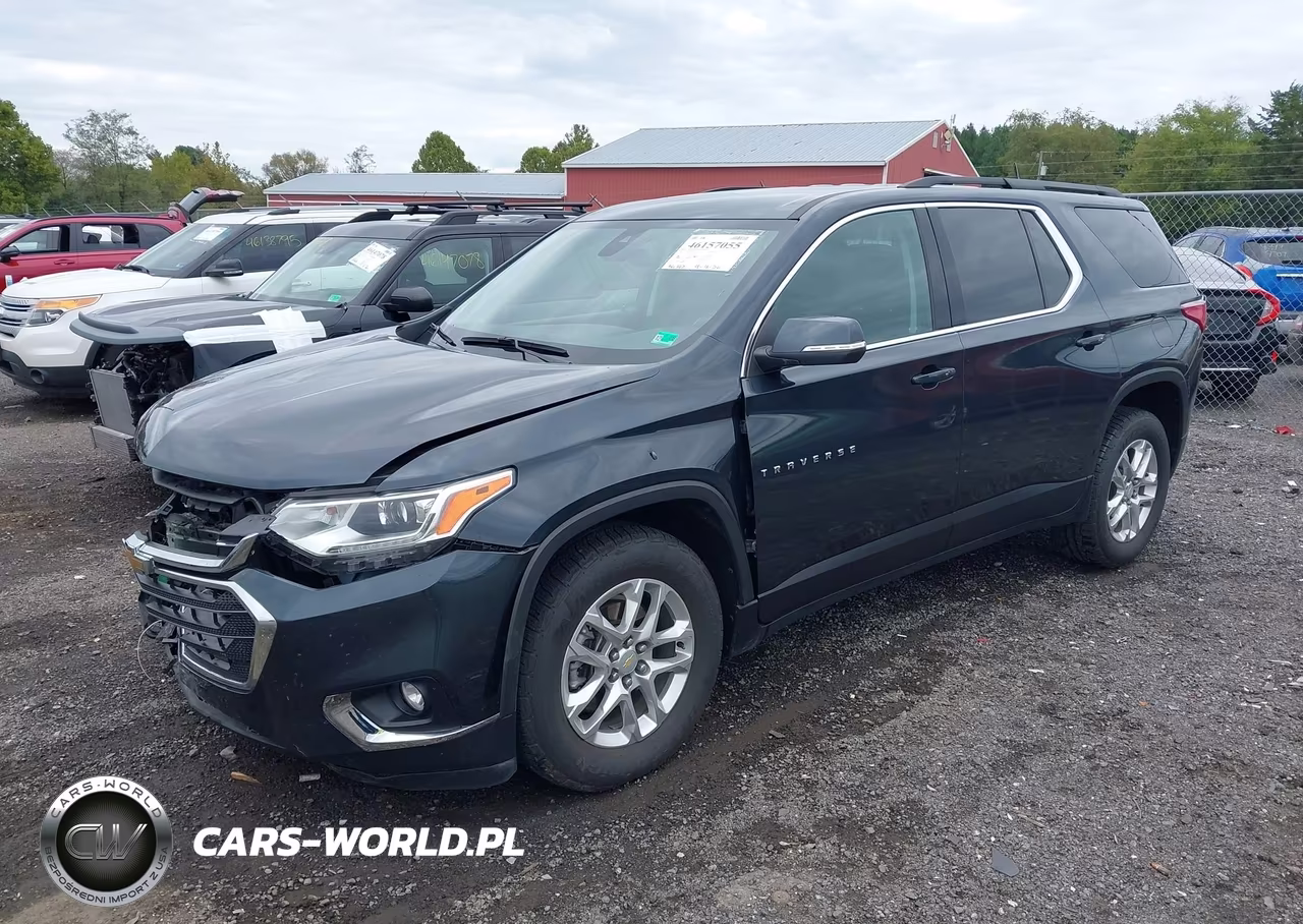 2021 Chevrolet Traverse Lt Leather VIN:1GNEVHKW7MJ209489 - 2