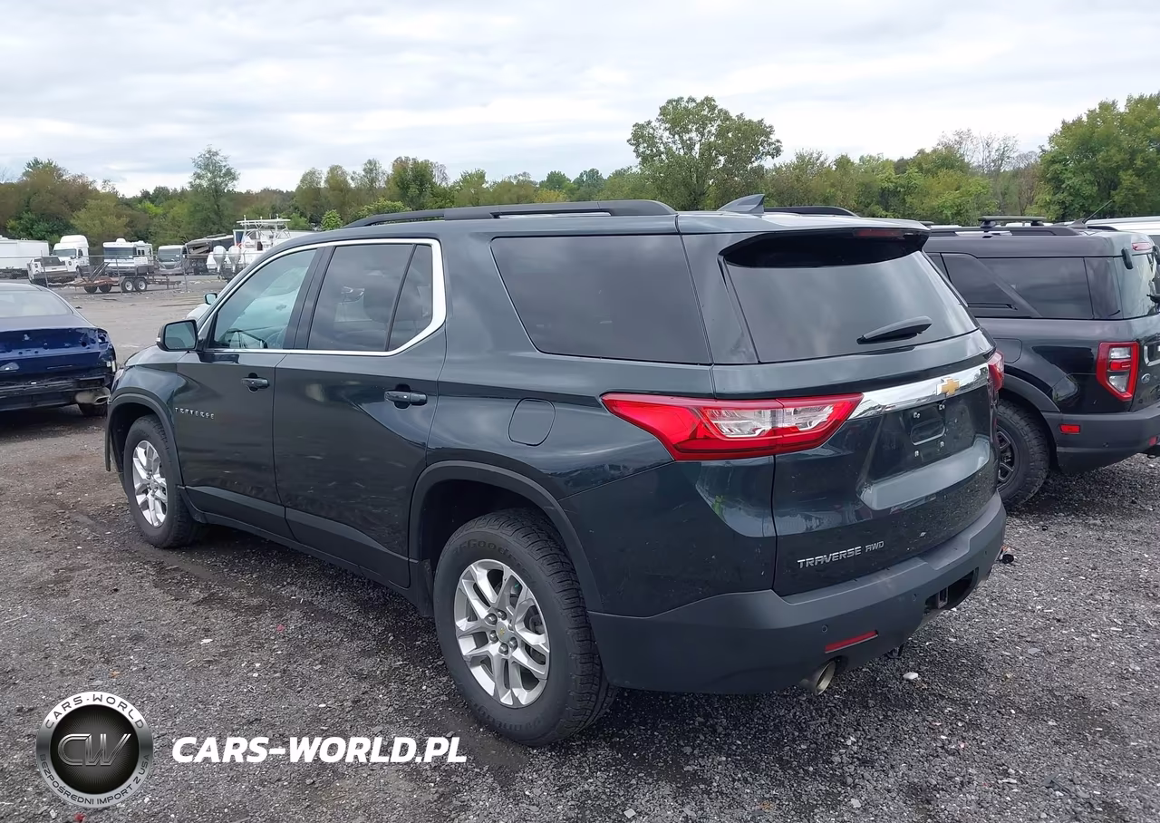 2021 Chevrolet Traverse Lt Leather VIN:1GNEVHKW7MJ209489 - 3