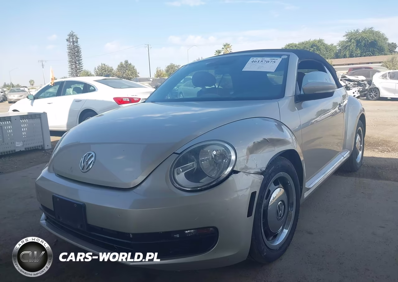 2015 Volkswagen Beetle 1.8T Classic VIN:3VW517AT0FM809814 - 2