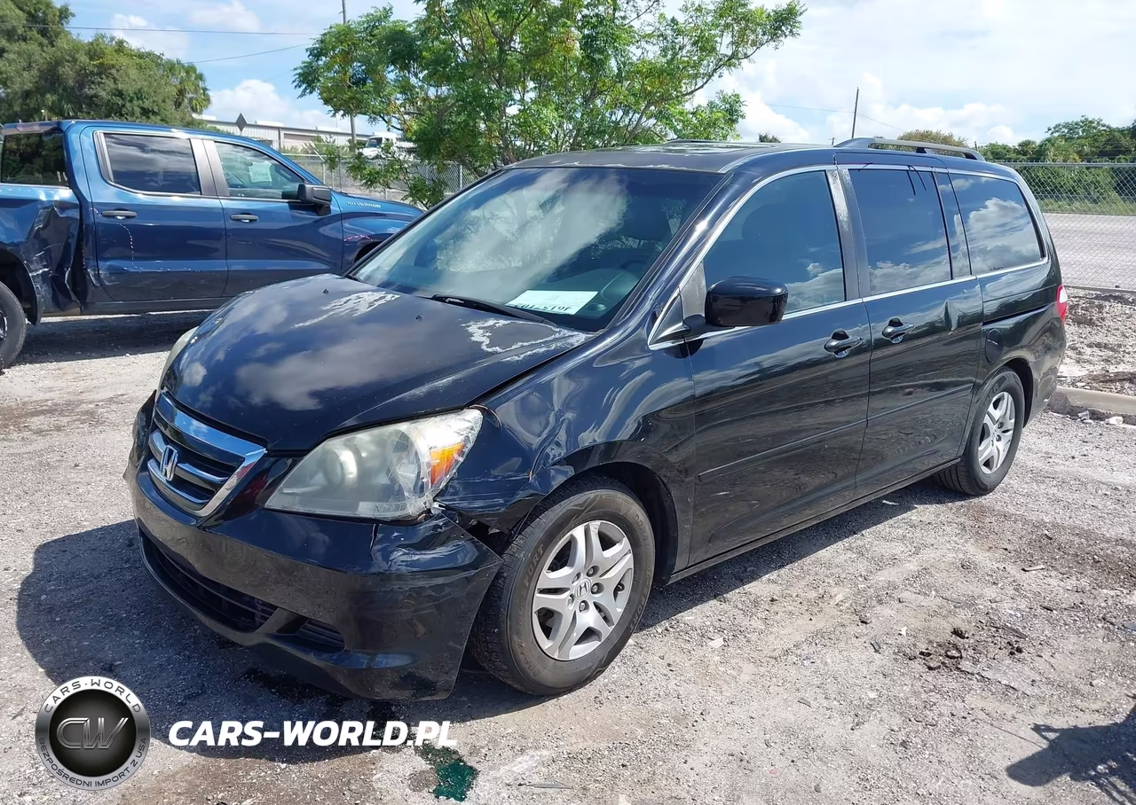 2007 Honda Odyssey Ex-L VIN:5FNRL38647B107203 - 2