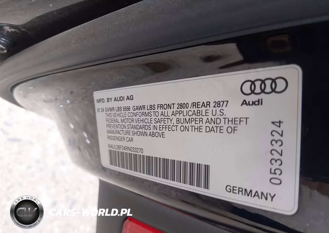 2024 Audi A6 Premium Plus 55 Tfsi Quattro S Tronic VIN:WAUL2BF24RN033270 - 9