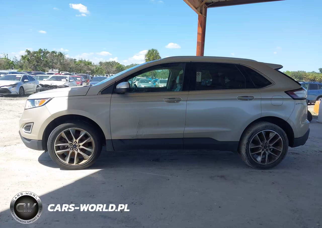 2017 Ford Edge Titanium VIN:2FMPK3K81HBB25527 - 14