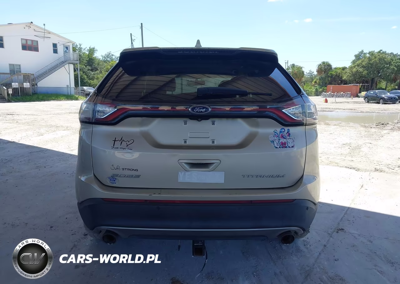 2017 Ford Edge Titanium VIN:2FMPK3K81HBB25527 - 16