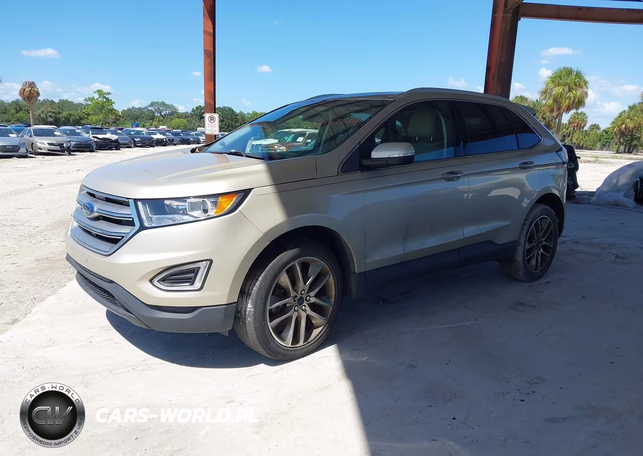 2017 Ford Edge Titanium VIN:2FMPK3K81HBB25527 - 2