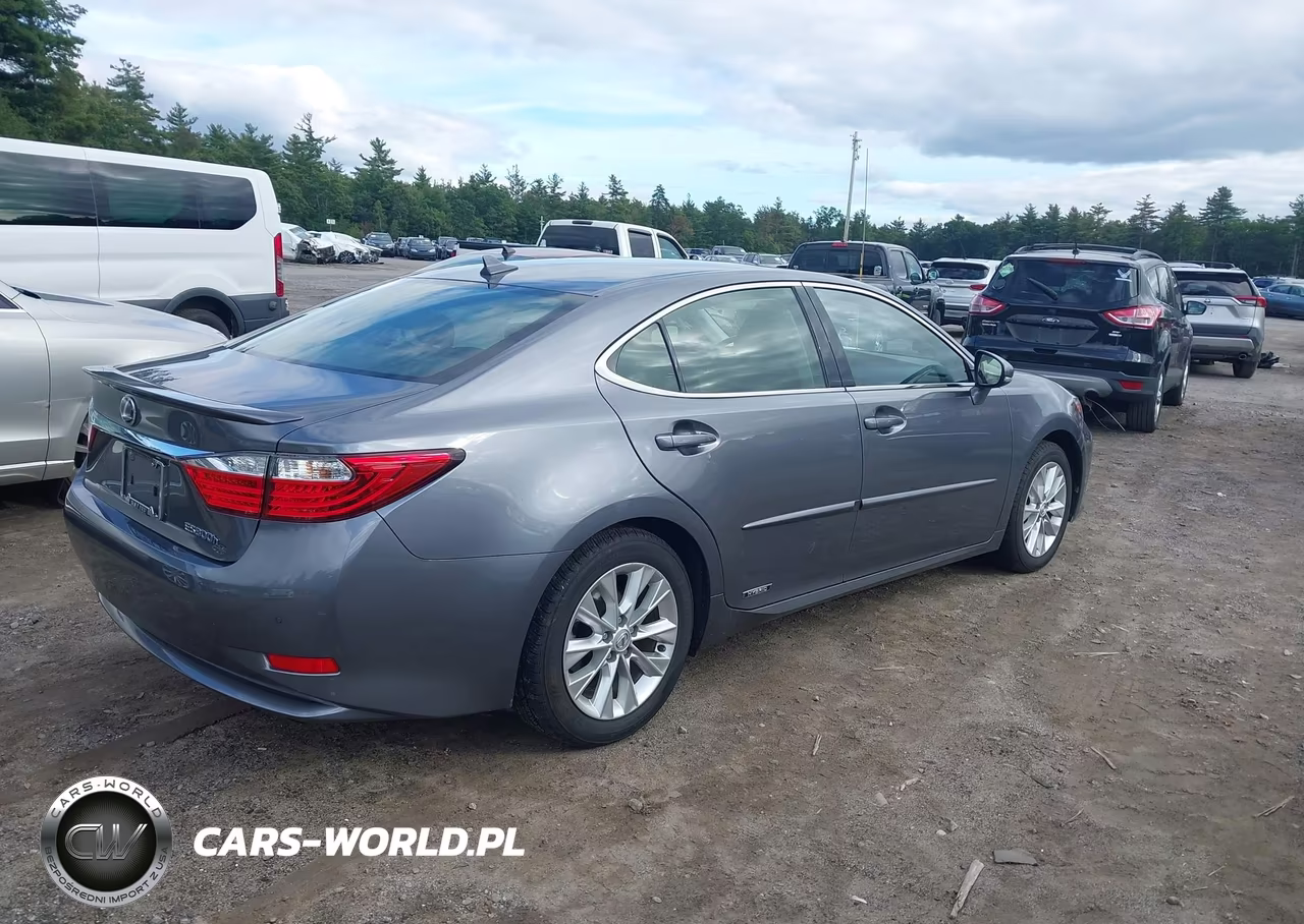 2014 Lexus Es 300H VIN:JTHBW1GG5E2040276 - 4