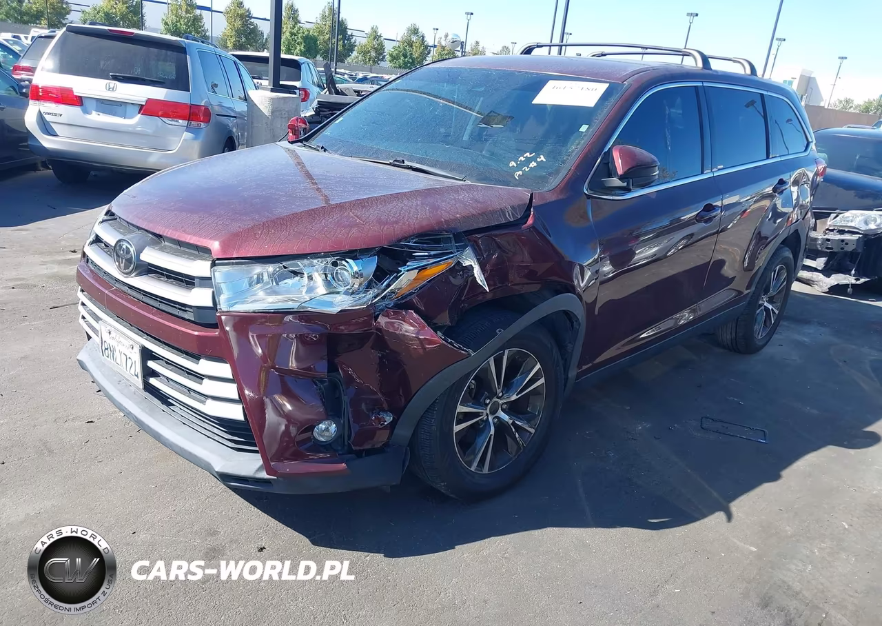 2019 Toyota Highlander Le Plus VIN:5TDZZRFH8KS362866 - 2