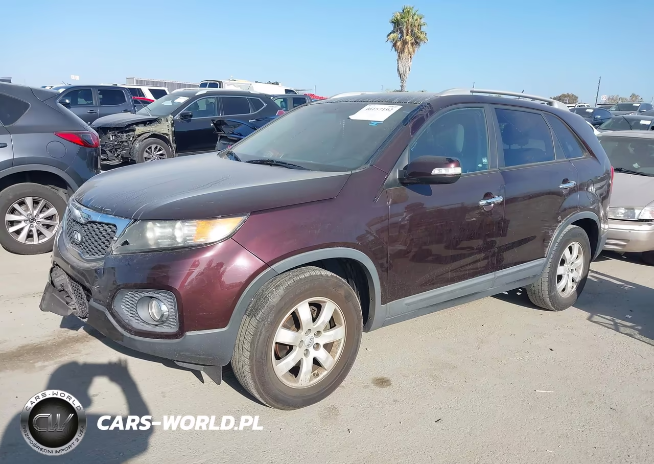 2012 Kia Sorento Lx VIN:5XYKT4A61CG230347 - 2
