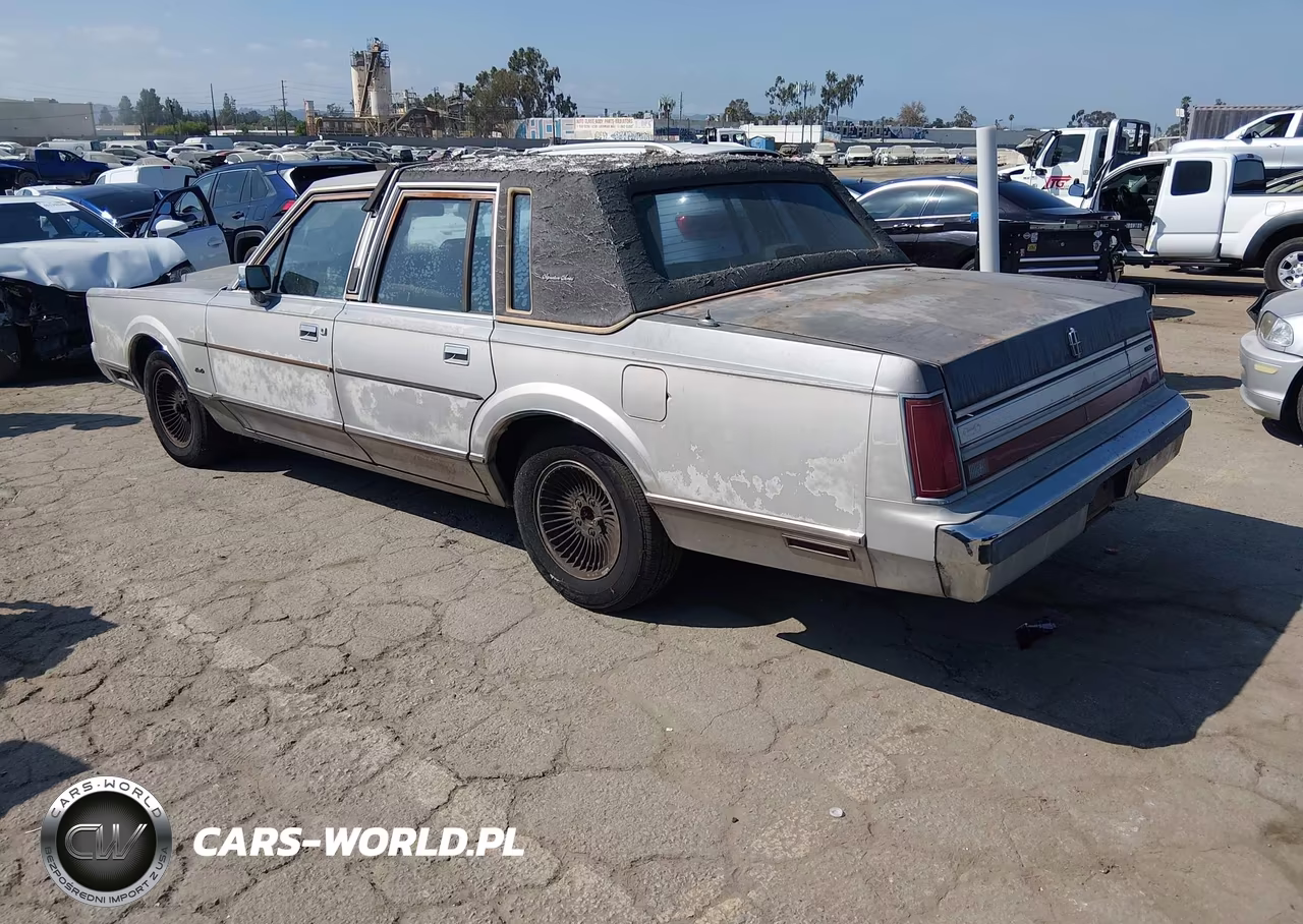 1988 Lincoln Town Car Signature VIN:1LNBM82F4JY818228 - 3
