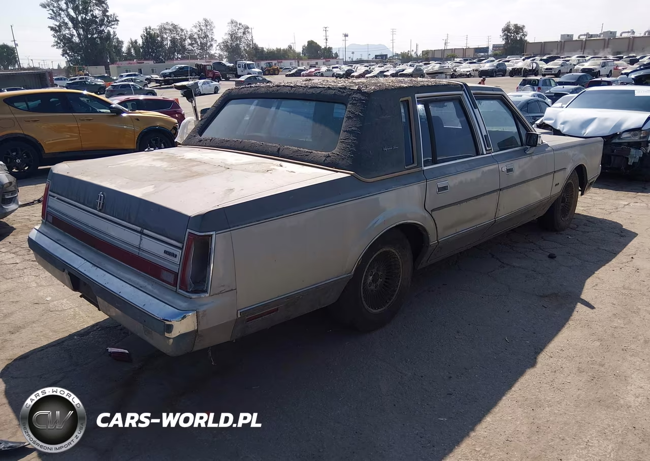 1988 Lincoln Town Car Signature VIN:1LNBM82F4JY818228 - 4