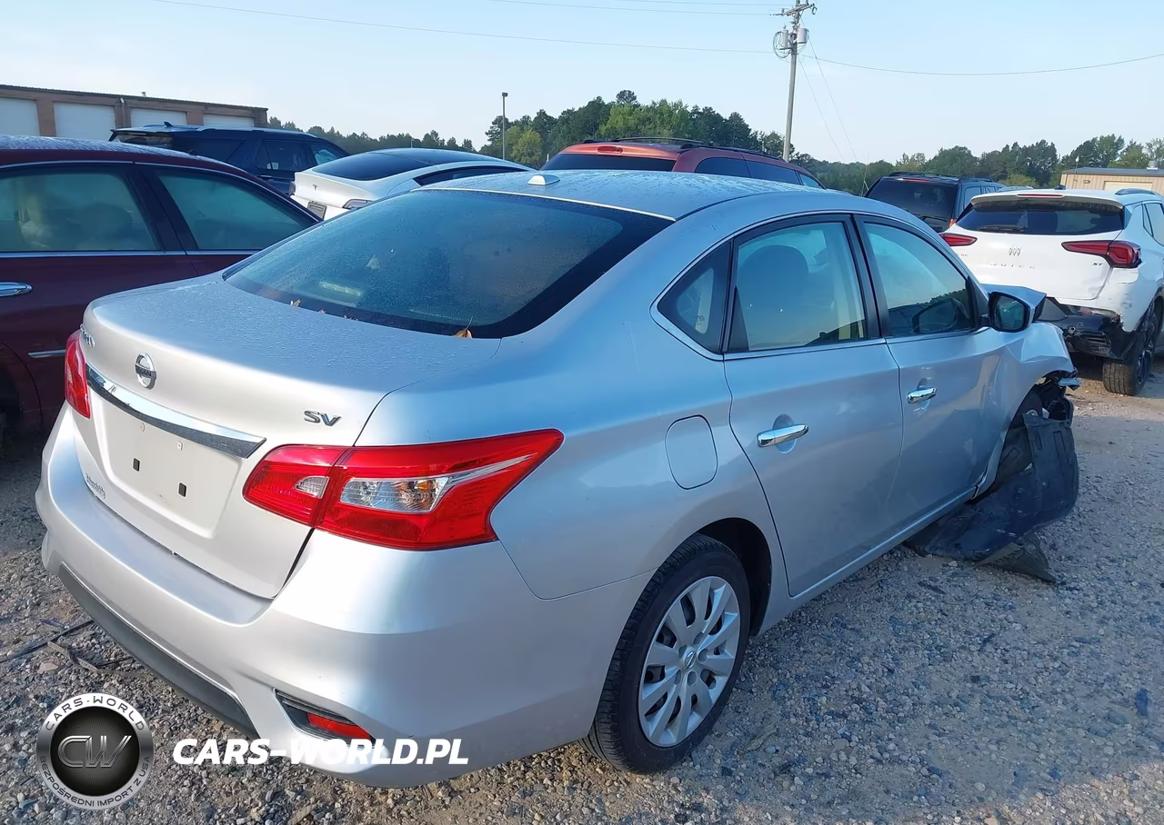 2017 Nissan Sentra Sv VIN:3N1AB7AP6HY352412 - 4