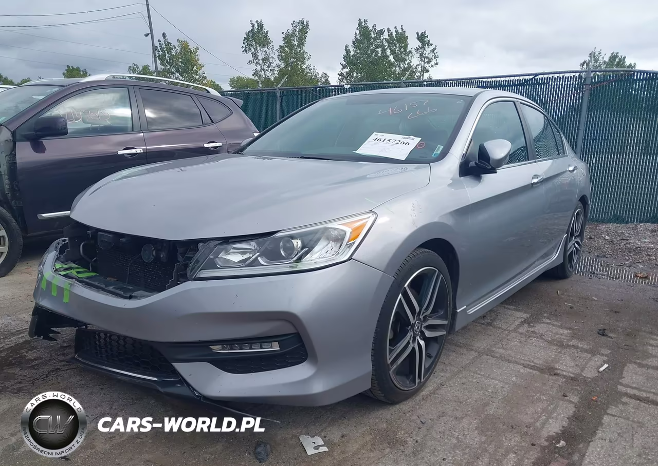 2017 Honda Accord Sport Se VIN:1HGCR2F13HA016862 - 2