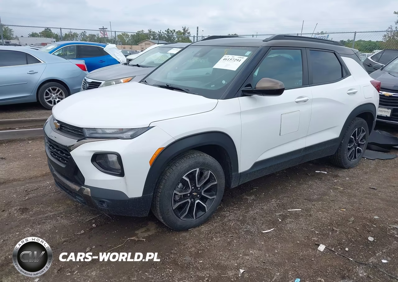 2022 Chevrolet Trailblazer Fwd Activ VIN:KL79MVSL1NB025854 - 2