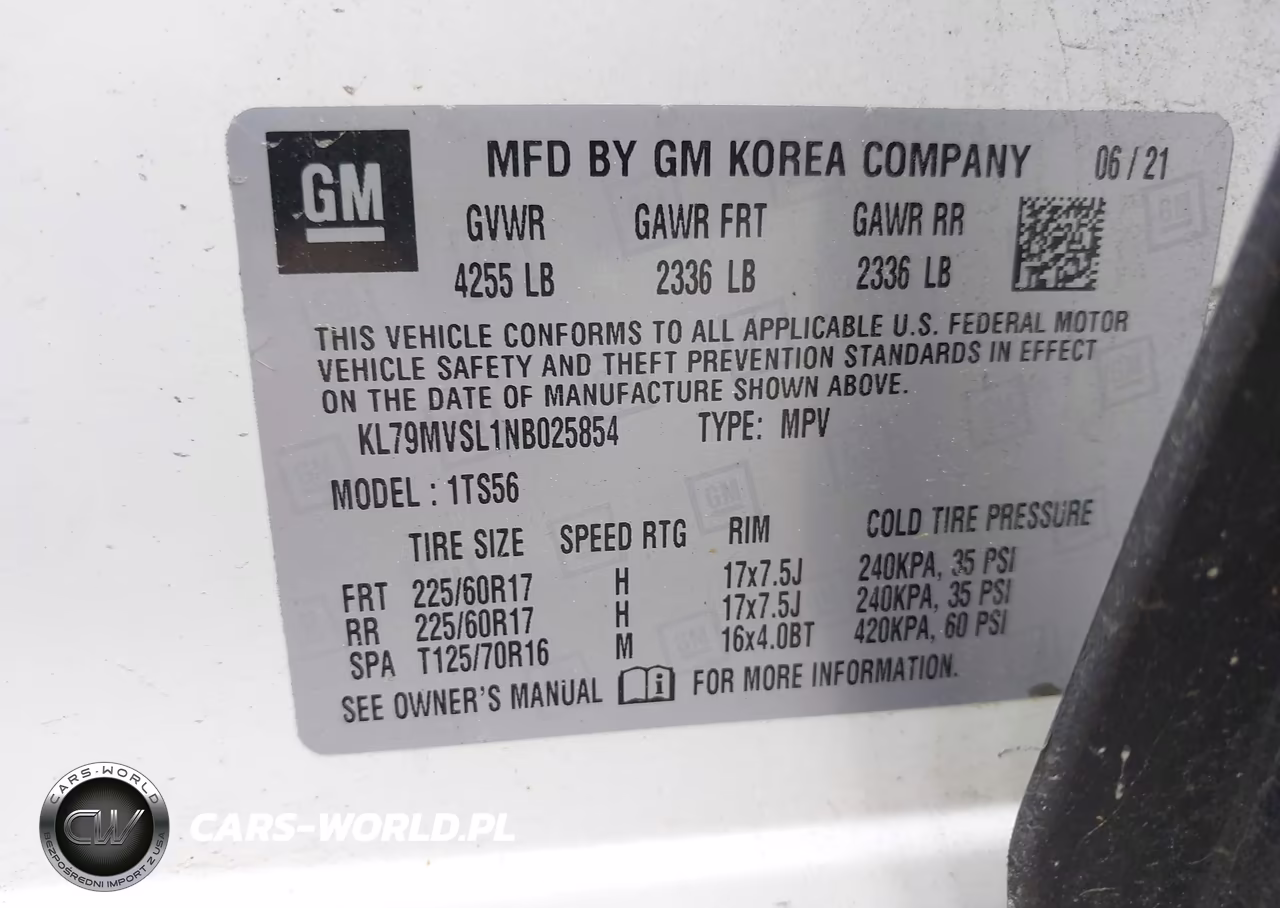 2022 Chevrolet Trailblazer Fwd Activ VIN:KL79MVSL1NB025854 - 9