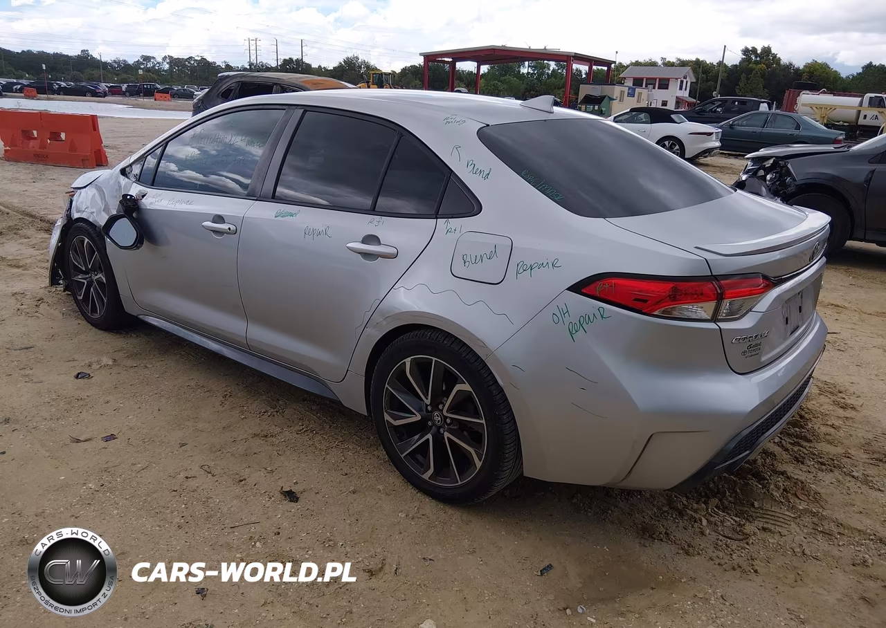 2020 Toyota Corolla Se VIN:JTDS4RCE5LJ000244 - 3