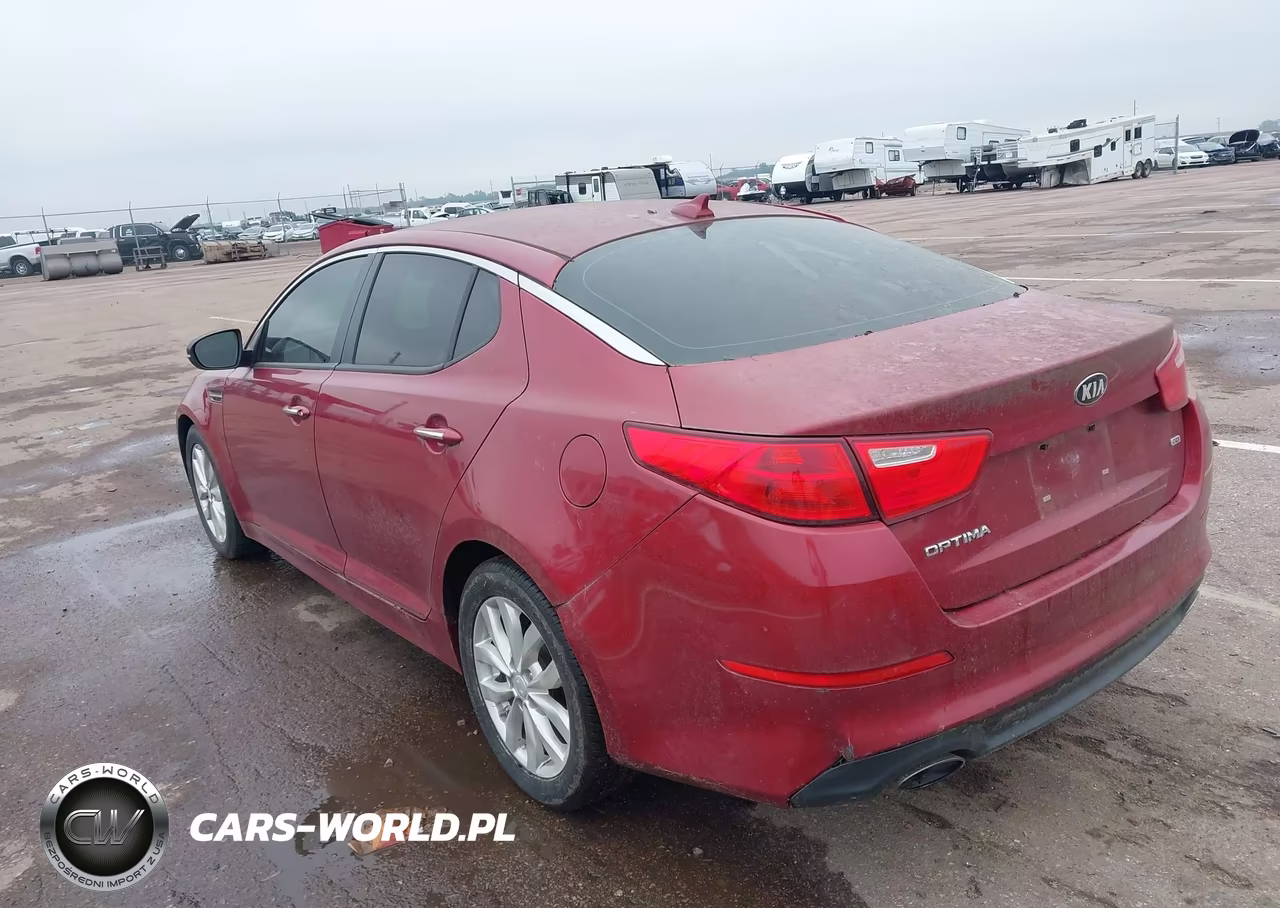 2015 Kia Optima Lx VIN:5XXGM4A75FG477598 - 3