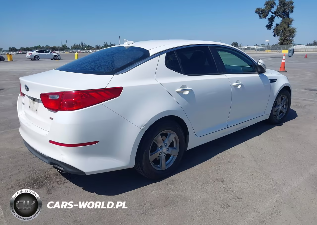 2014 Kia Optima Lx VIN:KNAGM4A78E5468765 - 4