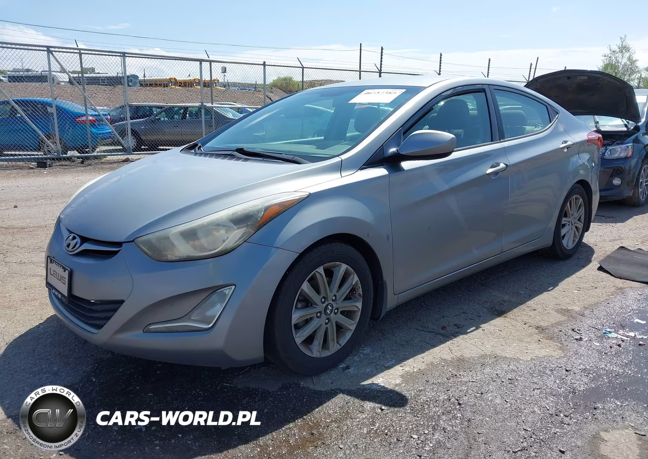 2015 Hyundai Elantra Se VIN:KMHDH4AE6FU249492 - 2