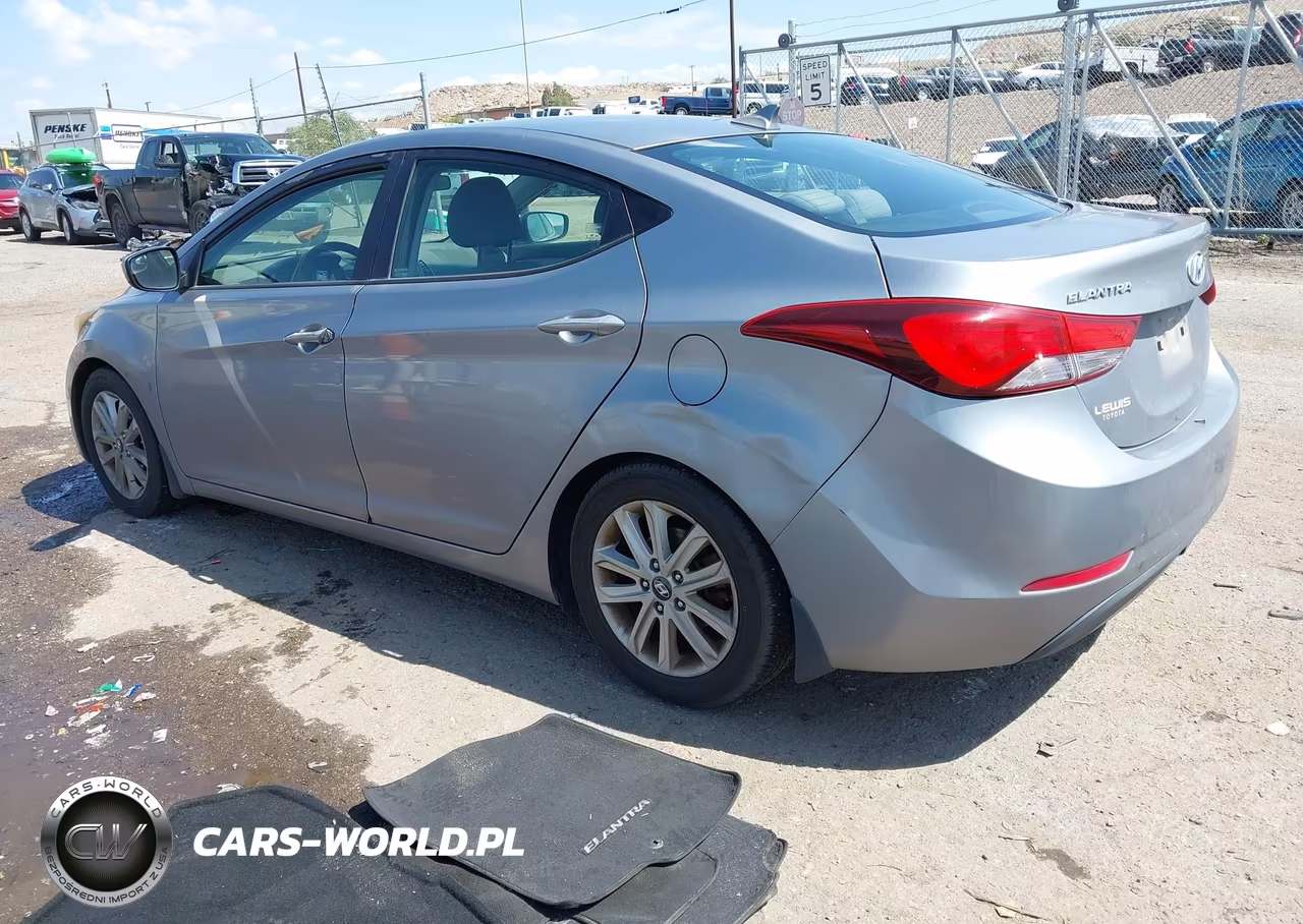 2015 Hyundai Elantra Se VIN:KMHDH4AE6FU249492 - 3