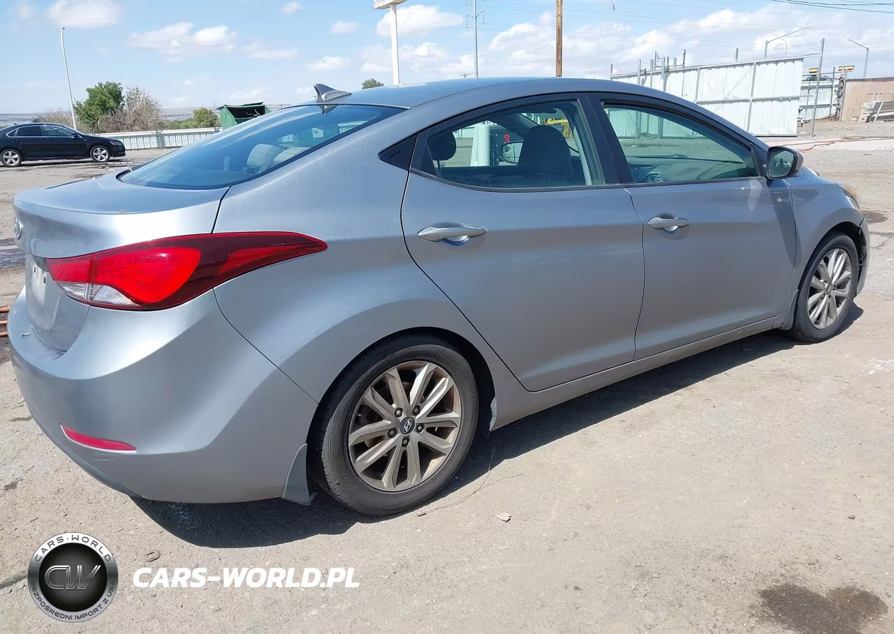 2015 Hyundai Elantra Se VIN:KMHDH4AE6FU249492 - 4