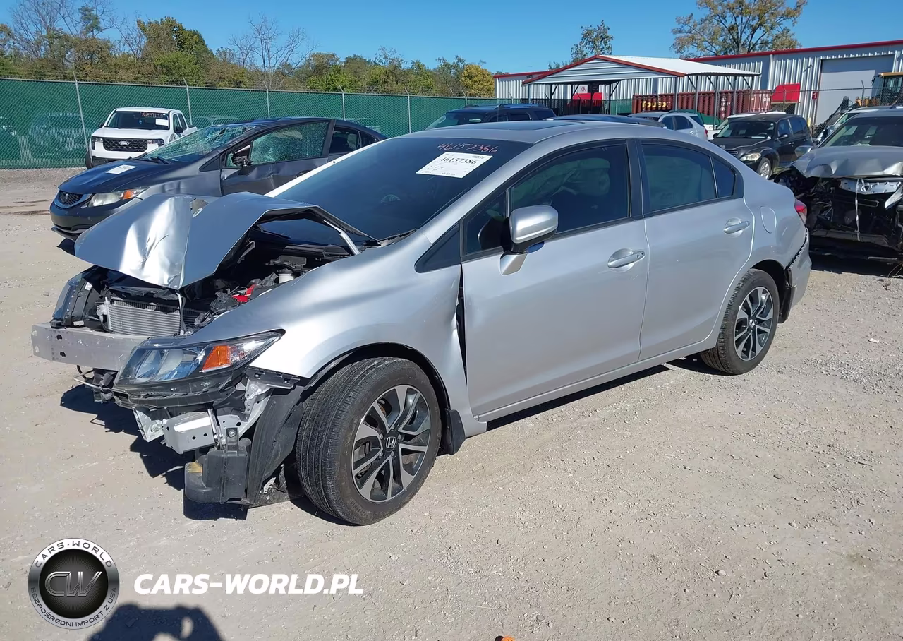 2014 Honda Civic Ex VIN:19XFB2F89EE038113 - 2