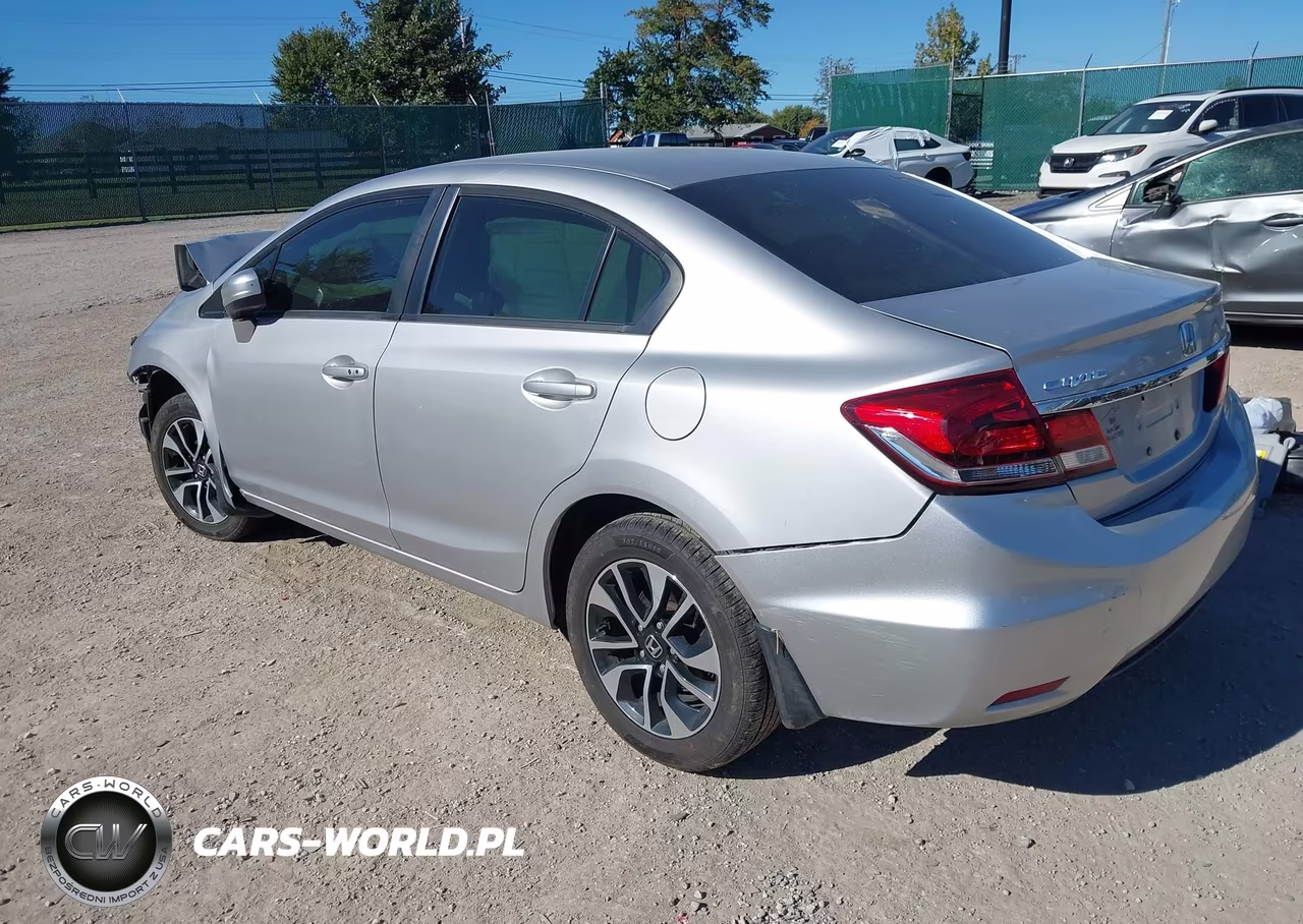 2014 Honda Civic Ex VIN:19XFB2F89EE038113 - 3