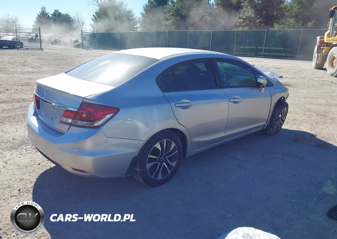 2014 Honda Civic Ex VIN:19XFB2F89EE038113 - 4