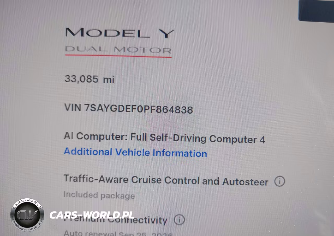 2023 Tesla Model Y Performance Dual Motor All-Wheel Drive VIN:7SAYGDEF0PF864838 - 15