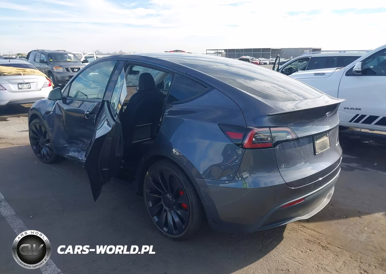 2023 Tesla Model Y Performance Dual Motor All-Wheel Drive VIN:7SAYGDEF0PF864838 - 3