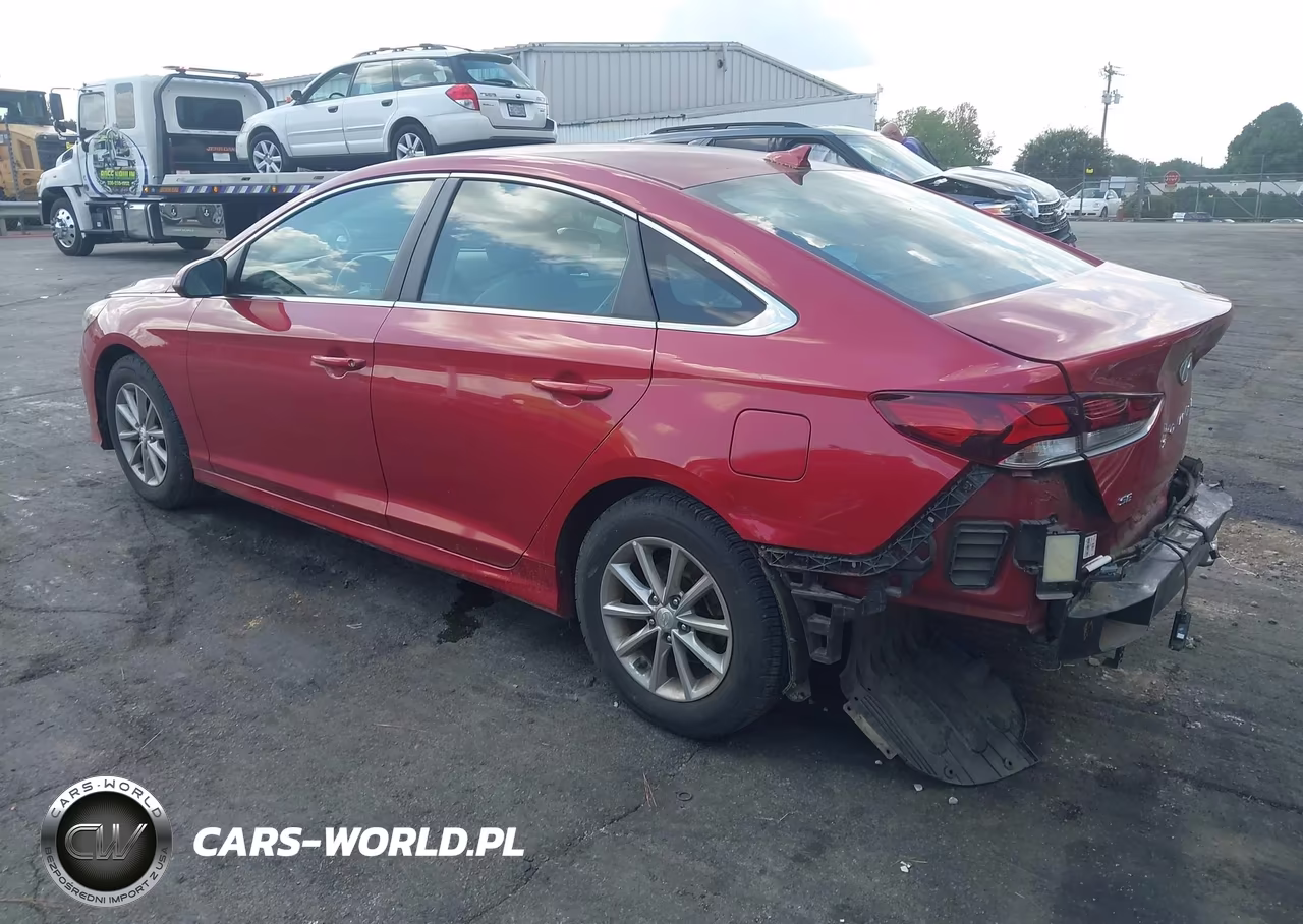 2018 Hyundai Sonata Se VIN:5NPE24AF6JH616834 - 3