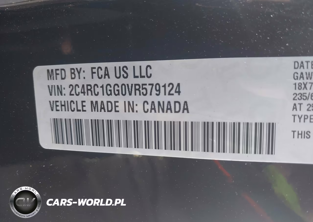 2027 Chrysler Pacifica VIN:2C4RC1GG0VR579124 - 9