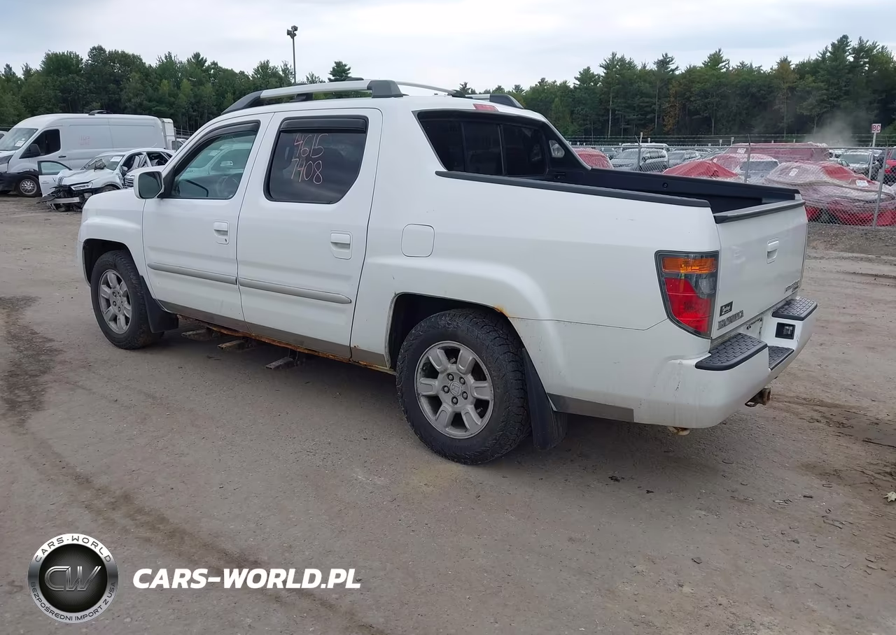 2006 Honda Ridgeline Rtl VIN:2HJYK16516H531715 - 3