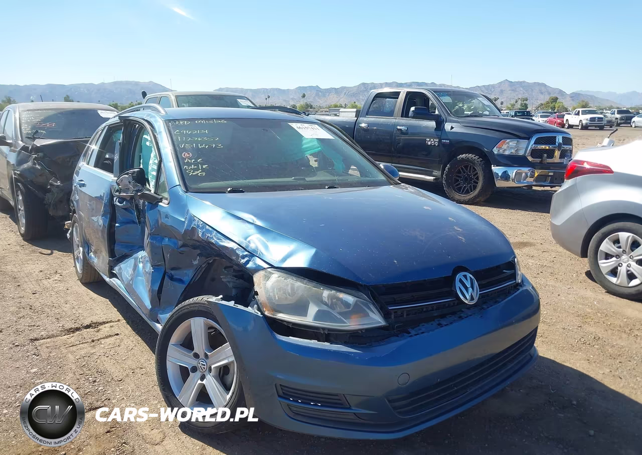 2015 Volkswagen Golf Sportwagen Tdi S 4-Door VIN:3VWCA7AU0FM516673 - 1