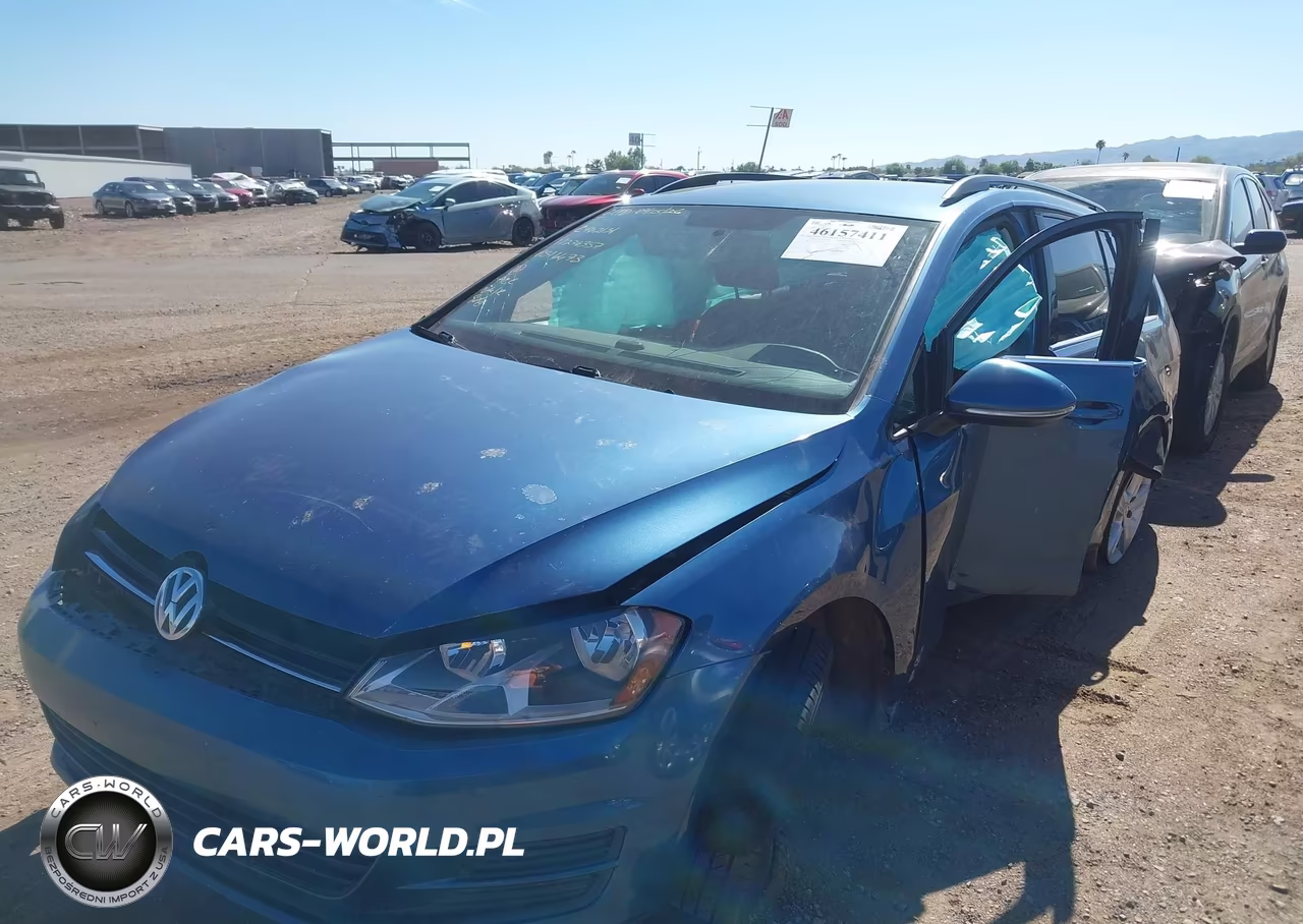 2015 Volkswagen Golf Sportwagen Tdi S 4-Door VIN:3VWCA7AU0FM516673 - 2