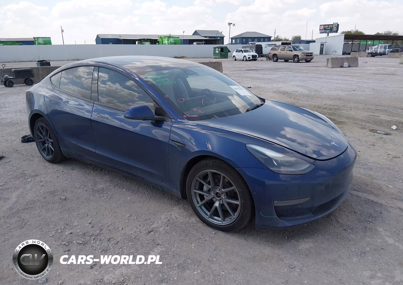 2022 Tesla Model 3 Long Range VIN:5YJ3E1EB6NF117850 - 1