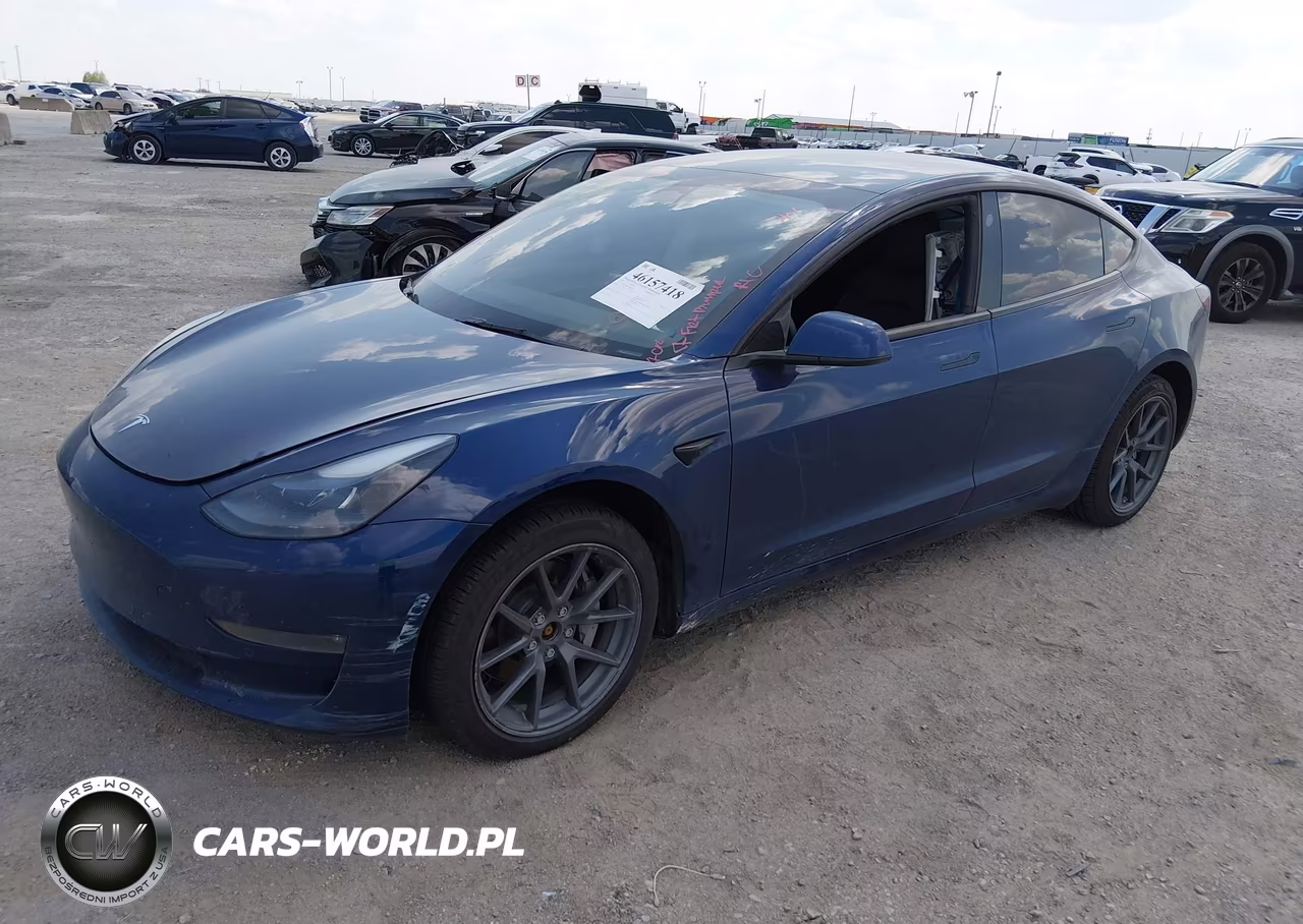 2022 Tesla Model 3 Long Range VIN:5YJ3E1EB6NF117850 - 2