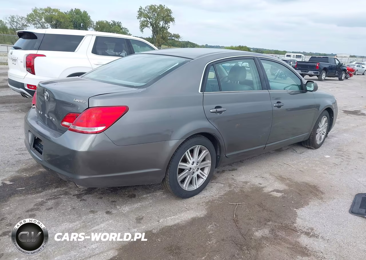 2007 Toyota Avalon Limited VIN:4T1BK36B87U171607 - 4